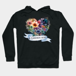 A Gardener's Heart t-shirt Hoodie